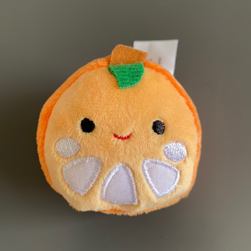Squishville Squishmallow 2” Orin the Orange